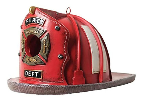 Bella Haus Design - Casco De Bombero, Diseño De Pájaro, Esti