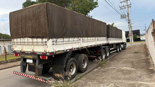 Carreta Bitrem Graneleiro Com Pneus