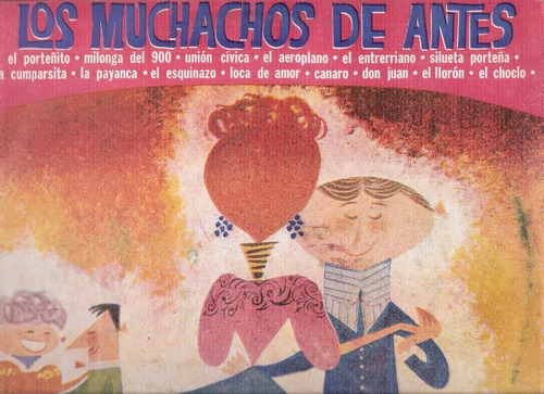 Los Muchachos De Antes / Vinilo Disc Jockey Serie Fonola