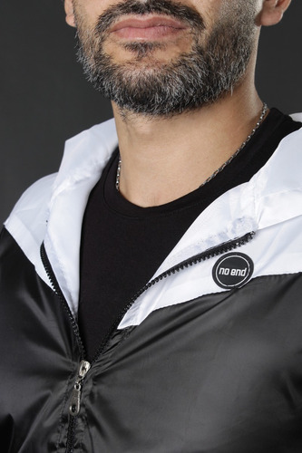 Imagen 3 de 4 de Campera Bomber C/capucha 38459 Hombre