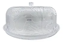 Comprar Panera Pastelera De Plástico  Tipo Cristal Decorada 