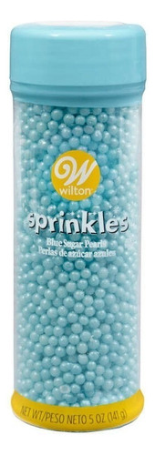 Sprinkles Perlas De Azucar Azules 141g Wilton