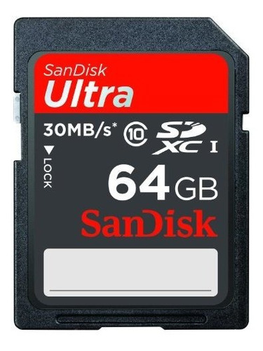 Sandisk Ultra Tarjeta De Memoria Flash Sdhc Clase 10 30 Mbs 