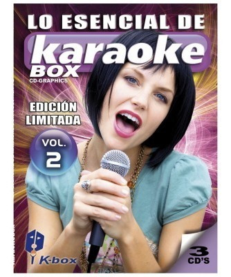 3 Cd+g Karaoke Box Originales Nuevos En Español E Ingles V.2