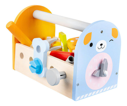 Banco De Herramientas De Madera Para Niños Montessori Toys P