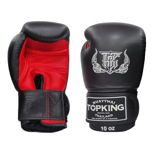 Top King Boxing Muay Thai Training Gloves (ultimate Velcro -