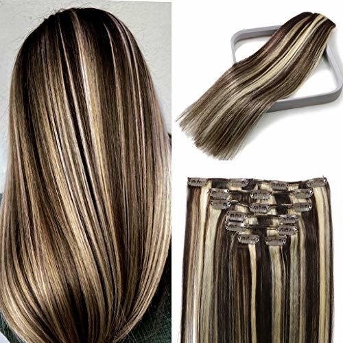 Extensiones De Cabello Con Clip, 2.47 oz