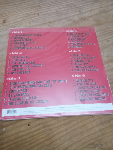 The Clash - Sandinista - 3 Lps - Imp. Estándar