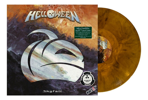 Helloween Skyfall Orange Naranja Lp Vinyl