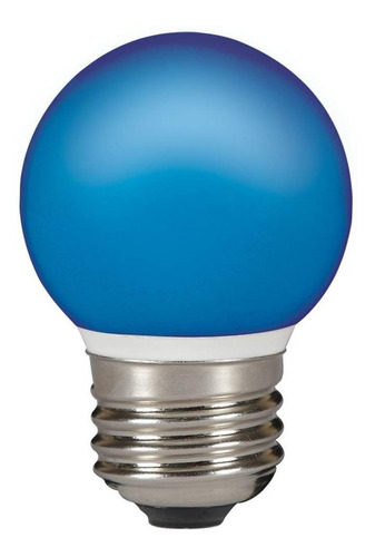 Lampara Gota Led E27 5 Watt Color Rojo/verde/amarillo/azul