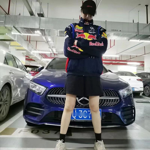 Sudadera Red Bull Navy Formula, Versión Bordad,f1