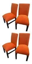 Comprar Sets  De 4 Sillas Vestida En Chenille 
