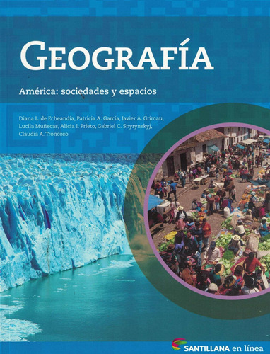 Geografia America En Linea * Santillana