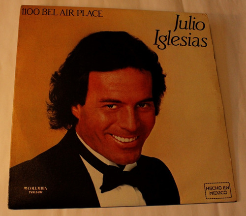 Disco Lp De Vinilo  1100 Bel Air Place  De Julio Iglesias