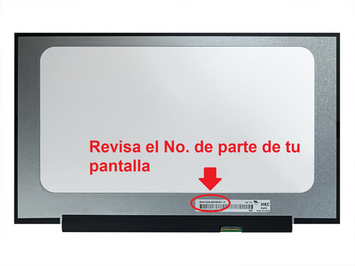 Pantalla 15.6 Slim 30p Nv156fhm-n4c Lp156wf9(sp)(l9) 26cm