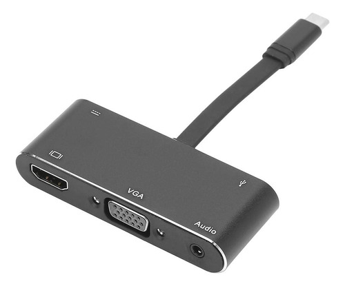 Adaptador Audio Usb C Hdmi Vga 5 1 Tipo Salida Expansion