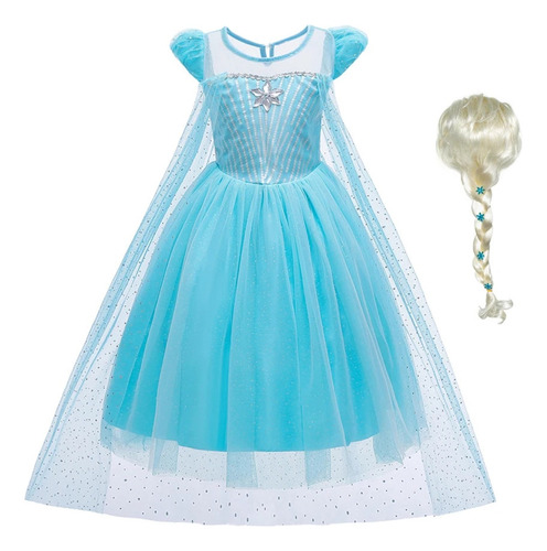 Disfraz De Princesa Elsa De Frozen Para Niñas Reina De Las