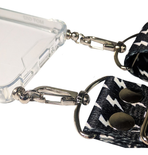 Imagen 4 de 8 de Funda Reforzada Con Argollas Para Correa Compatible Samsung