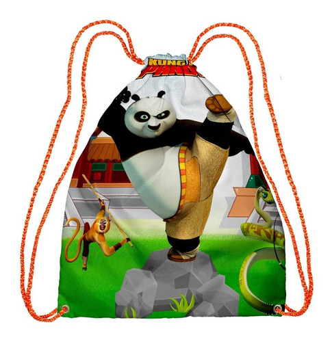 Kung Fu Panda Morralitos Personalizados Recuerdos 55 Pz