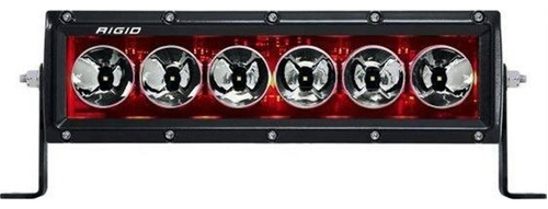 Barra Led Rigid Radiance Plus 10 Luz Roja