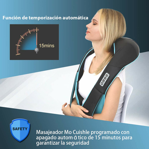 Masajeador De Espalda Y Cuello, Masajeador Eléctrico De