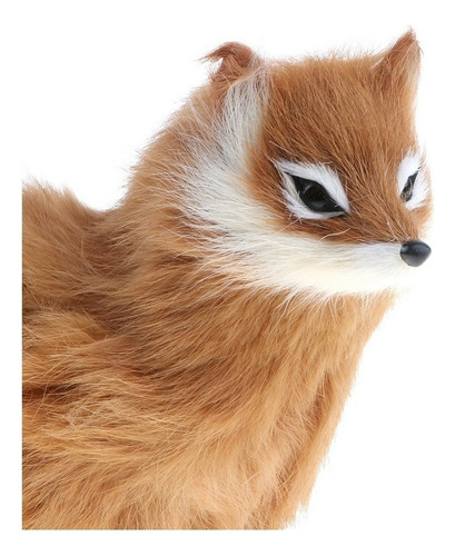 Peluche Realista Con Simulación De Zorro De Peluche En F