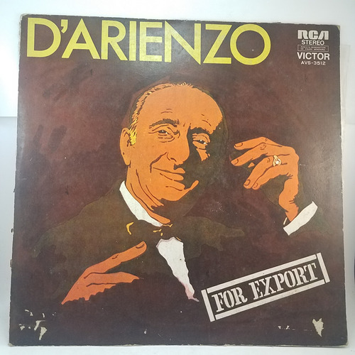 Juan D'arienzo - For Export - Vinilo - Mb - Tango