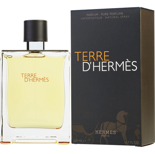 Perfume Hermes Terre D'hermes Eau De Parfum 200 Ml Para Homb