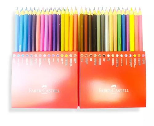 Lápices de color Faber Castell x60