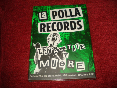 Box Cd La Polla Records / Levantate Y Muere (nuevo) 2 Cd+dvd