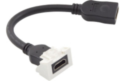 Adaptador Hdmi Con Pigtail Hembra-hembra, Para Vídeo 720,