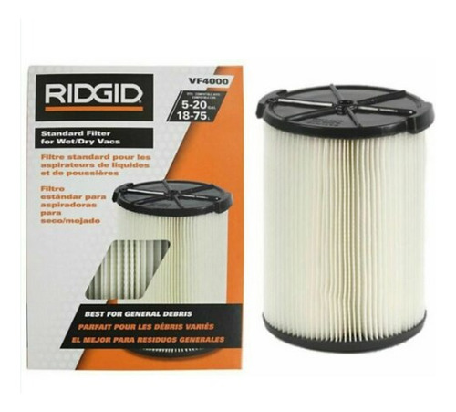 Filtro Para Aspiradora Ridgid 72947, Vf4000