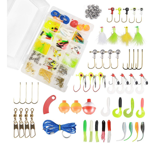 Kit Completo D/accesorios D/pesca Madbite P/agua Dulce 177ps
