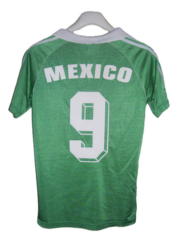 Seleccion Mexico Adidas 1988 Copa De Oro #9 Hugo Sanchez (Usado)