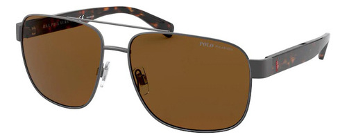 Óculos De Sol Polo Ralph Lauren Ph3130 915783 59 Cor Grafite Cor da armação Grafite Cor da lente Marrom