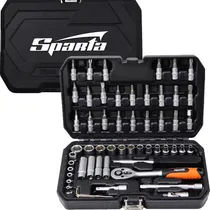 Comprar Jogo Kit Ferramentas 56 Peças Catraca Soquete 1u002F4 Pro Sparta