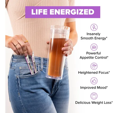 Polvo Energético Zantrex Skinnystix Para Aumentar La Energía