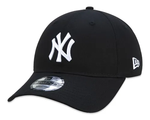 Boné New Era Aba Curva 920 Ny Yankees Preto Molinho Ajuste