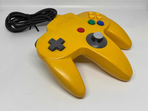 Control Para Nintendo 64 Original Color Amarillo
