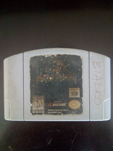 Imagen 1 de 2 de Mortal Kombat 4 Para Nintendo 64