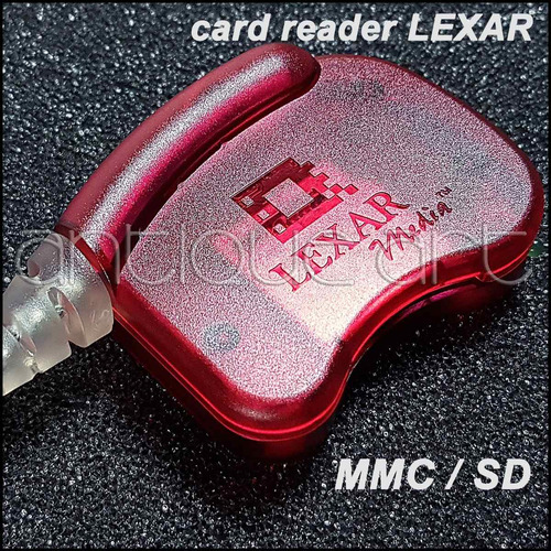 A64 Lector Tarjeta Memoria Sd Mmc Sdhc Lexar Media Usb 2.0 (Usado)