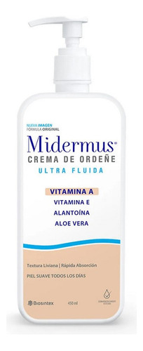 Midermus Crema De Ordeñe Ultra Fluida X 450ml