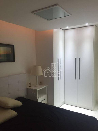 Apartamento Com 2 Dormitórios À Venda, 71 M² Por R$ 550.000,00 - Gragoatá - Niterói/rj - Ap3497