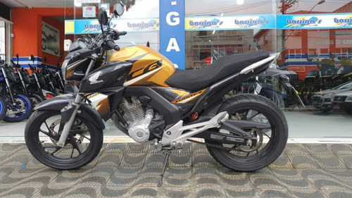 Imagem 2 de 8 de Honda Cb Twister 250 Abs 2020 Dourado Único Dono