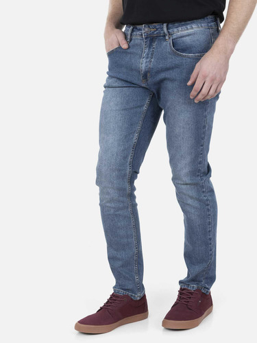 Jeans 6n669 Hombre Azul Rip Curl
