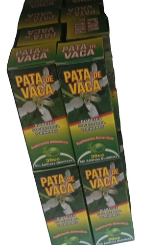 Gotas Pata De Vaca 30 Cc Diabetis Colesterol Riñones 