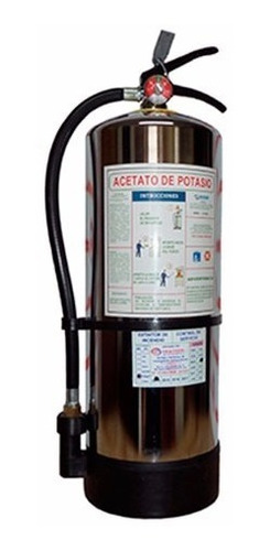 Extintor De Acetato De Potasio De 2.5 Galones