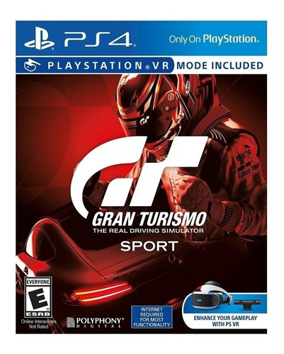 Imagen 1 de 4 de Gran Turismo Sport  Standard Edition Sony PS4 Digital