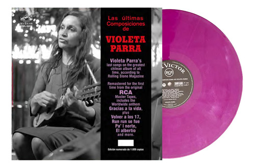 Violeta Parra Las Ultimas Composiciones Vinilo Marmolado