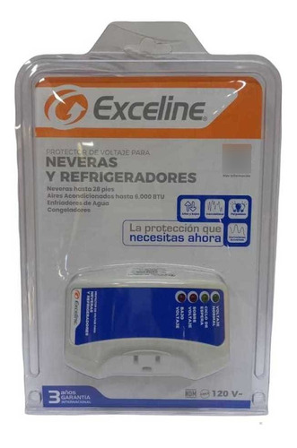 Protector De Voltaje  Neveras Refrigeradores 120v Exceline